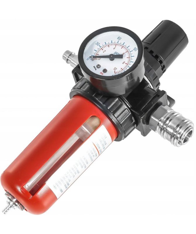 Reduktor powietrza filtr odwadniacz do kompresora gwint 1/2" regulator 10 Bar