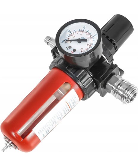 Reduktor powietrza filtr odwadniacz do kompresora gwint 1/2" regulator 10 Bar