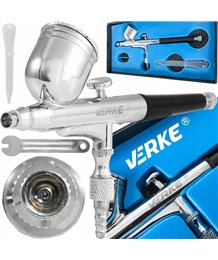 Aerograf malarski pistolet lakierniczy precyzyjny malowania modelarski 0,3 mm