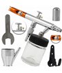 Aerograf malarski pistolet lakierniczy precyzyjny malowania modelarski 22 ml