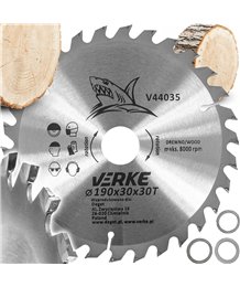 Tarcza piła widiowa tarczowa do cięcia drewna drzewa 190 mm x 30 mm 30t widia