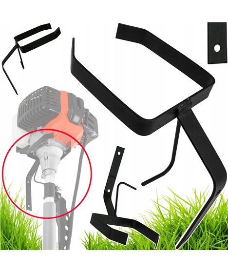 Wieszak uchwyt do ścian ścienny do kosy podkaszarki spalinowej spalinowa