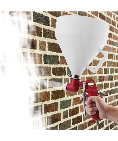 Pistolet do tynkowania tynków tynku malowania ścian 5l tynkarski pneumatyczny