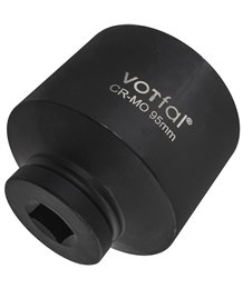 Nasadka udarowa nasadowa 1" cal klucz udarowy 95 mm długa 120 mm CR-MO 6-kąt