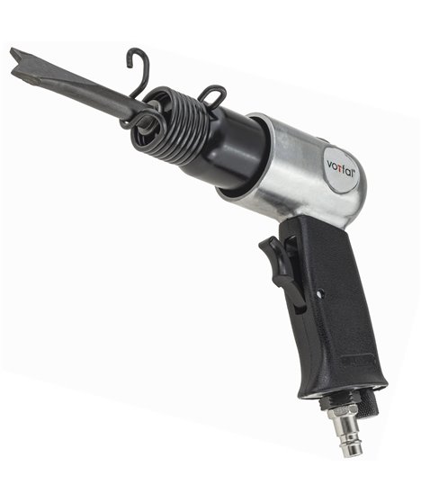 Młotek pneumatyczny udarowy blacharski 4 dłuta dłuto przecinak przebijak