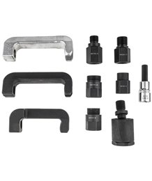 Zestaw adapterów do wtryskiwaczy klucze do wtrysków M14-M27 10 el