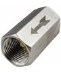 Zawór zwrotny liniowy kompresora sprężarki 3/8" 15 bar 42 mm