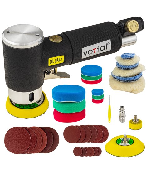 Szlifierka mimośrodowa pneumatyczna polerska oscylacyjna 25 50 75 mm polerka