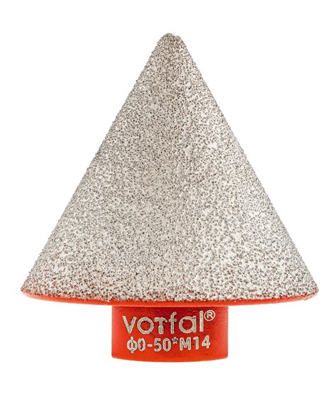 Tarnik frez stożkowy otwornica diament stożek szlifowania gresu M14 0-50