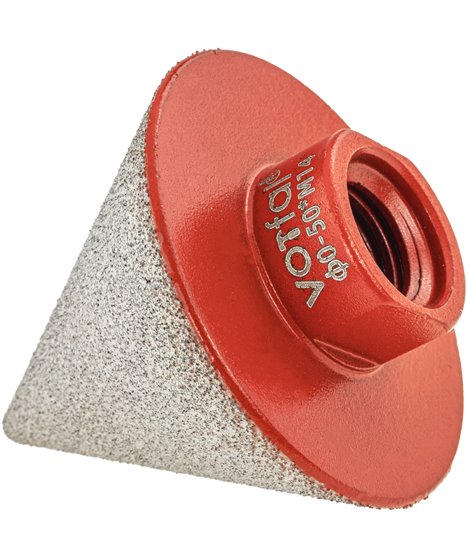 Tarnik frez stożkowy otwornica diament stożek szlifowania gresu M14 0-50