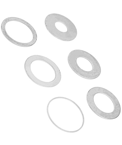 Pierścienie redukcyjne redukcje do tarcz 32 mm – 12,7 mm pierścień redukcja 6 el