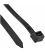 Mocne opaski zaciskowe kablowe trytki czarne taśma 8.8x400 mm 100 szt trytki