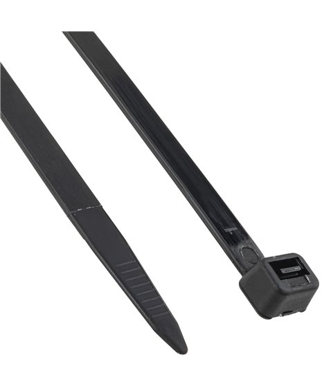 Mocne opaski zaciskowe kablowe trytki czarne taśma 8.8x550 mm 100 szt trytki