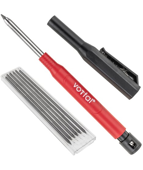 Ołówek automatyczny precyzyjny stolarski kreślarski techniczny wkłady 150 mm