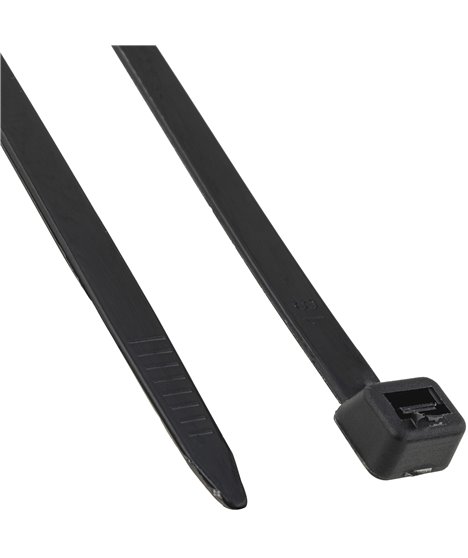 Mocne opaski zaciskowe kablowe trytki czarne taśma 7.6x350 mm 100 szt trytki