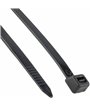 Mocne opaski zaciskowe kablowe trytki czarne taśma 7.6x380 mm 100 szt trytki