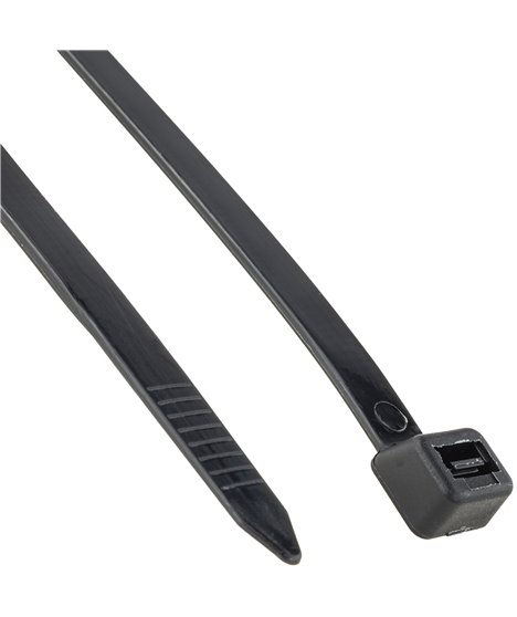 Mocne opaski zaciskowe kablowe trytki czarne taśma 7.6x380 mm 100 szt trytki