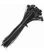Mocne opaski zaciskowe kablowe trytki czarne taśma 7.6x450 mm 100 szt trytki