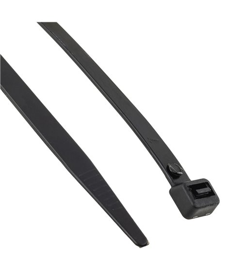 Mocne opaski zaciskowe kablowe trytki czarne taśma 7.6x450 mm 100 szt trytki