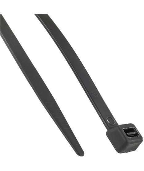 Mocne opaski zaciskowe kablowe trytki czarne taśma 7.6x500 mm 100 szt trytki