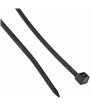 Mocne opaski zaciskowe kablowe trytki czarne taśma 4.8x380 mm 100 szt trytki