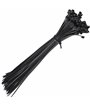 Mocne opaski zaciskowe kablowe trytki czarne taśma 4.8x500 mm 100 szt trytki