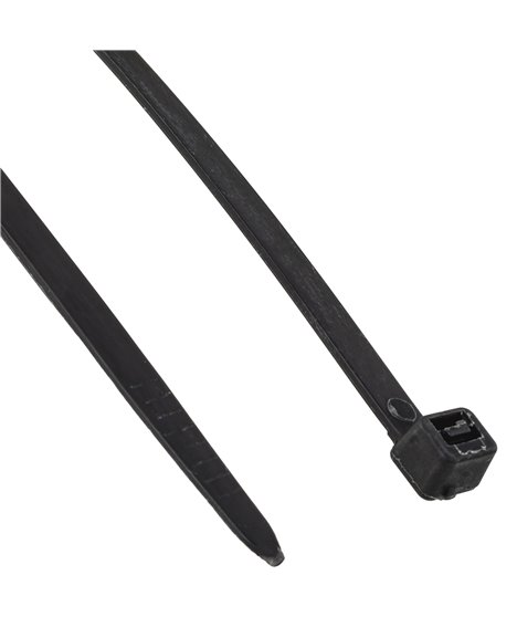 Mocne opaski zaciskowe kablowe trytki czarne taśma 4.8x500 mm 100 szt trytki
