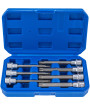 Klucze trzpieniowe nasadki torx długie 7 el T25 T30 T40 T45 T50 T55 T60