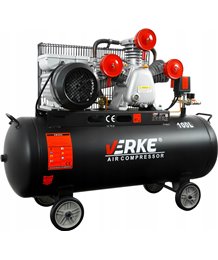 Kompresor olejowy sprężarka powietrza 100l V3 3 tłokowy 4 KM 360l/min 230V