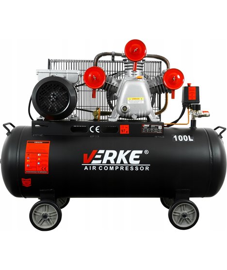 Kompresor olejowy sprężarka powietrza 100l V3 3 tłokowy 4 KM 360l/min 230V