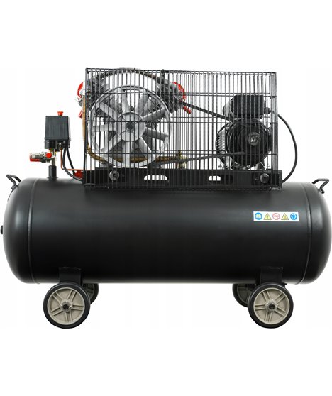 Kompresor olejowy sprężarka powietrza 100l V2 2-tłokowy 3 KM 250l/min 230V