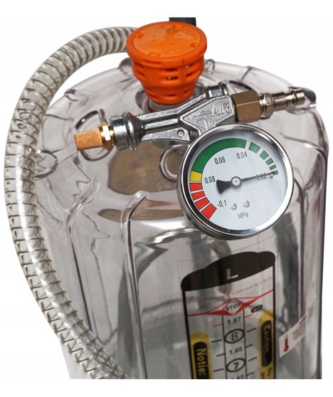 Zlewarko wysysarka do oleju odsysarka płynów mobilna pneumatyczna 70l sondy