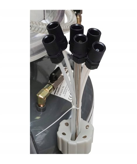 Zlewarko wysysarka do oleju odsysarka płynów mobilna pneumatyczna 70l sondy