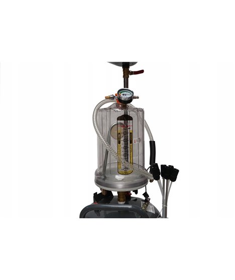 Zlewarko wysysarka do oleju odsysarka płynów mobilna pneumatyczna 70l sondy