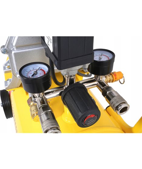 Kompresor olejowy 24l sprężarka powietrza tłokowa 1 tłok 1,5 KM 200l/min 8 bar