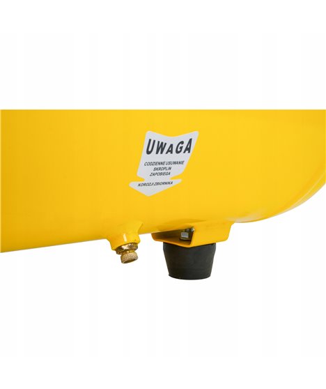 Kompresor olejowy 24l sprężarka powietrza tłokowa 1 tłok 1,5 KM 200l/min 8 bar