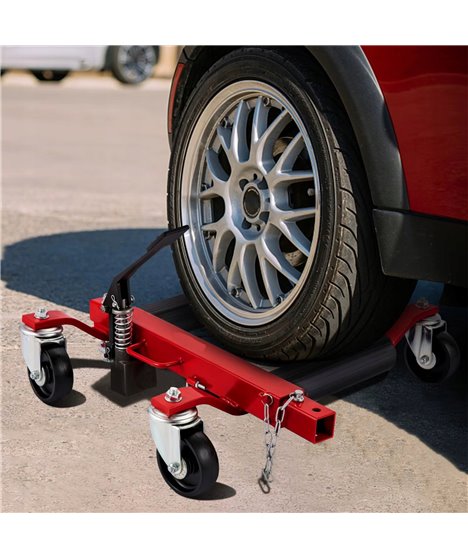 Rolki transportowe warsztatowe serwisowe 9" rolka wózek pod koła samochodowe