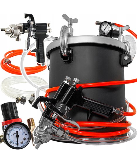 Agregat malarski pistolet lakierniczy malowania pneumatyczny farby lakieru