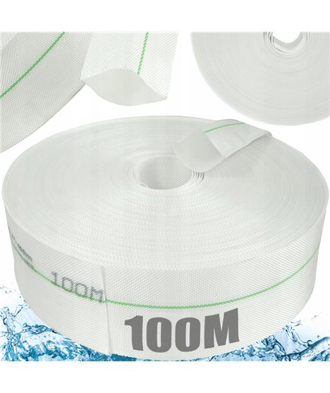 Wąż strażacki parciany do wody brudnej szamba 3 cale 100 m ogrodowy do pompy