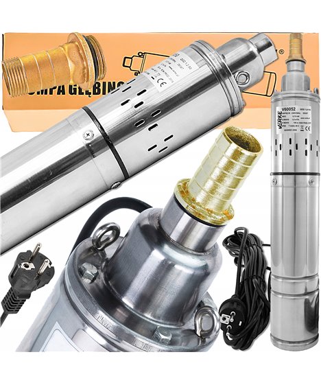 Pompa głębinowa śrubowa do wody studni mocna 750w