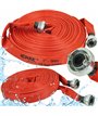 Wąż strażacki parciany do wody brudnej szamba 18 bar 1 cal 30 m pompy ze złączkami