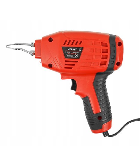 Lutownica transformatorowa precyzyjna pistoletowa 100W zestaw 3x grot cyna