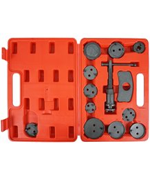 Zestaw do wyciskania naprawy cofania tłoczków hamulcowych praska klucz 13 szt.