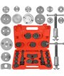 Zestaw do wyciskania naprawy cofania tłoczków hamulcowych praska klucz 18 szt.