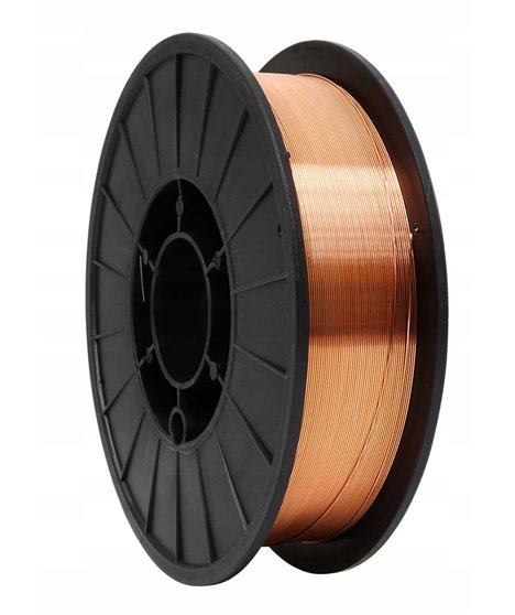 Drut spawalniczy do migomatu spawarki miedziowany MIG/MAG 0,8 mm szpula 1 kg