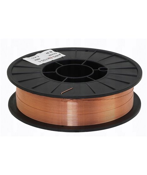 Drut spawalniczy do migomatu spawarki miedziowany MIG/MAG 0,8 mm szpula 1 kg