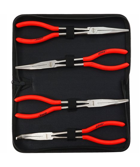 Szczypce kombinerki długie 280 mm wydłużone wygięte proste zestaw szczypiec