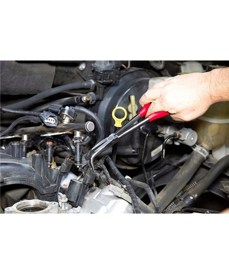 Szczypce kombinerki długie 280 mm wydłużone wygięte proste zestaw szczypiec