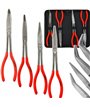 Szczypce kombinerki długie 280 mm wydłużone wygięte proste zestaw szczypiec