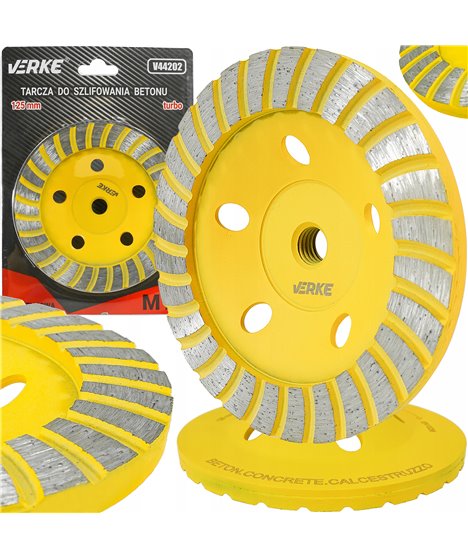 Tarcza do szlifowania betonu diamentowa garnkowa szlifierki kątowej 125 mm